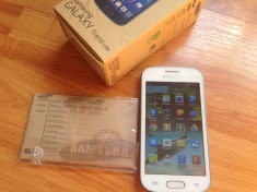 Samsung Galaxy Trend Lite Duos GT-S7392 Alb Dual Sim IMPECABIL la cutie foto