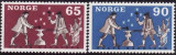Norvegia 1968 - cat.nr.518-9 neuzat,perfecta stare