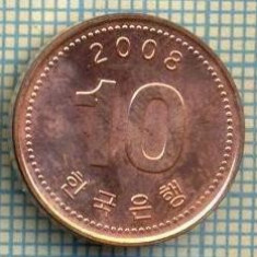 5619 MONEDA - KOREA DE SUD - 10 WON -ANUL 2008 -starea care se vede