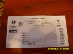 Bilet Pandurii Tg. Jiu - Fiorentina foto