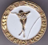 Insigna sport - FEDERATIA de PATINAJ VITEZA din SUEDIA