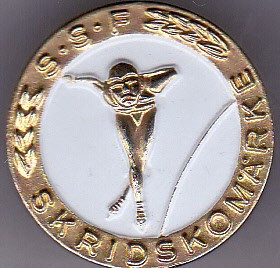 Insigna sport - FEDERATIA de PATINAJ VITEZA din SUEDIA