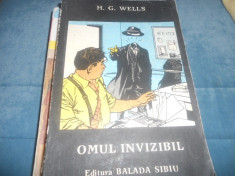 H. G. WELLS - OMUL INVIZIBIL foto