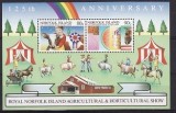 Norfolk 1985 - bloc cat.nr.8 neuzat,perfecta stare