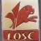 Insigna fotbal Lille Olympique Sporting Club (Franta)