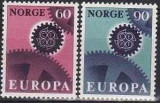 Norvegia 1967 - cat.nr.509-10 neuzat,perfecta stare