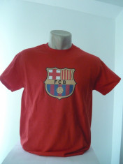 LIVRARE IMEDIATA! Tricou Barbati Imprimat FC Barcelona - Marimi S,M,L,XL,XXL foto