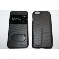 Husa Flip Cover S-View iphone 6 neagra