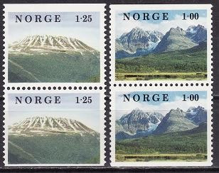 Norvegia 1978 - cat.nr.727a-8a neuzat,perfecta stare foto