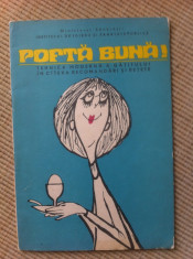 Pofta buna tehnica moderna a gatitului cateva recomandari retete desene 1975 RSR foto