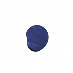 Mouse Pad gel cu wristpad confortabil, din PVC, dimensiuni: 260x220m, grosime 3mm, Albastru, GEMBIRD (MP-GEL/40) foto