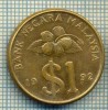 5710 MONEDA - MALAYSIA - 1 RINGGIT - ANUL 1992 -starea care se vede