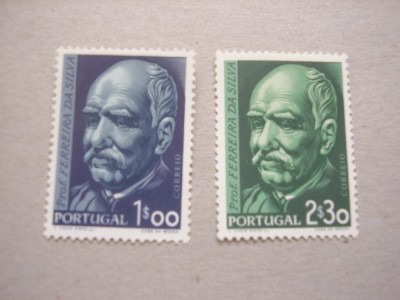 Portugalia 1956 personalitati chimie MI 848-849 MH w01 foto
