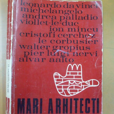 Mari arhitecti Editura Meridiane Bucuresti 1971 046