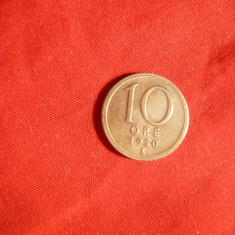 Moneda 10 Ore 1950 Suedia , argint , cal. Buna