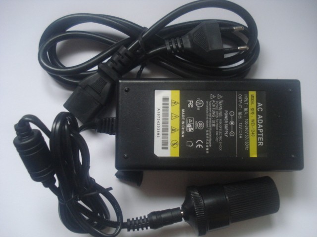 Adaptor Priza 220v Ac La 12v Dc 4a Bricheta Auto Arhiva Okazii Ro