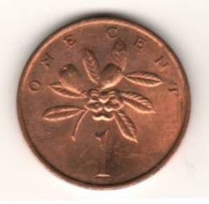 SV * Jamaica 1 CENT 1970 * AUNC+ / UNC foto