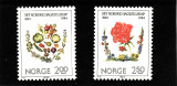 C3323 - Norvegia 1984 - cat.nr.862-3 neuzat,perfecta stare, Nestampilat