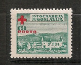 Iugoslavia.1947 Porto-Crucea Rosie SI.875