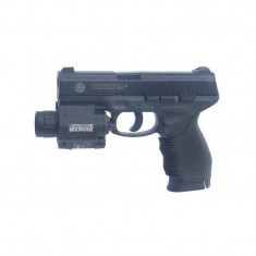 Pistol airsoft TAURUS PT24/7 METAL SLIDE Co2+2capsule+200bile ABS foto