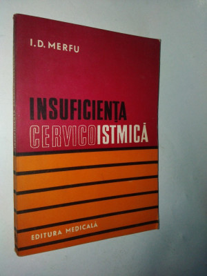 Insuficienta cervicoistmica - Autor : I. D. Merfu 1981 foto