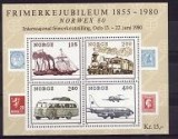 Norvegia 1980 - bloc cat.nr.4 neuzat,perfecta stare