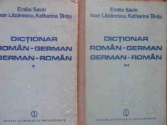 Dictionar Roman-german German-roman - E. Savin I. Lazarescu K. Tantu ,526420 foto