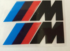 Sticker BMW negru &amp;quot;M&amp;quot; foto