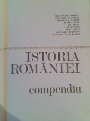 Istoria Romaniei-Compediu-M. Constantinescu,Constantin Daicoviciu,Stefan Pascu foto