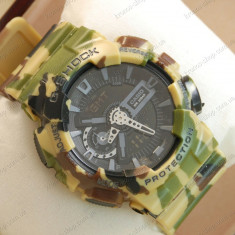 CASIO G-SHOCK GA 110, Army Black Edition foto