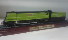 2312.Macheta locomotiva - BATTLE OF BRITAIN CLASS - WINSTON CHURCHILL scara 1:87 foto