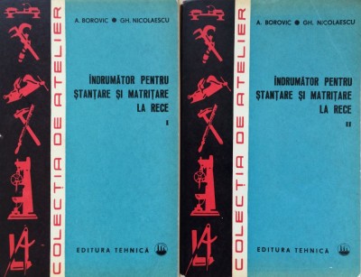 INDRUMATOR PENTRU STANTARE SI MATRITARE LA RECE - A. Borovic, Nicolaescu (2 vol) foto