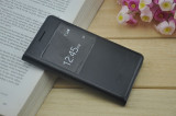 Husa flip s view piele eco Samsung Galaxy J1 + cablu date, Negru, Alt model telefon Samsung
