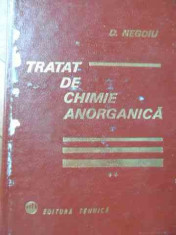 Tratat De Chimie Anorganica Vol.2 - D. Negoiu ,525313 foto