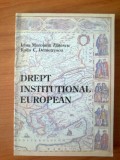 n6 Drept institutional european - Irina Moroianu Zlatescu , Radu C. Demetrescu