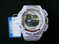 CEAS CASIO G-SHOCK G9300-1 MUDMAN PEARL WHITE EDITION-MODEL 2016-POZE 100% REALE foto