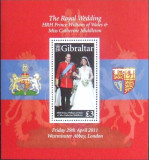 GIBRALTAR 2011 - REGALITATE, 1 S/S, NEOBLITERATA - GB 022