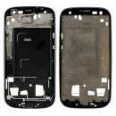 Carcasa Fata Samsung I9300 Galaxy S3 Originala Argintie foto