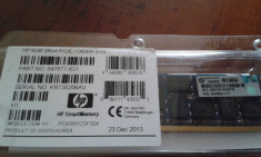 Vand placi HP 8GB 2Rx4 PC3L-10600R-9 Kit Pentru server foto