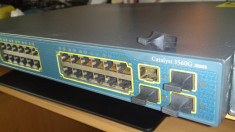 Switch Management Cisco Catalyst WS-3560G-24 Layer 3 foto