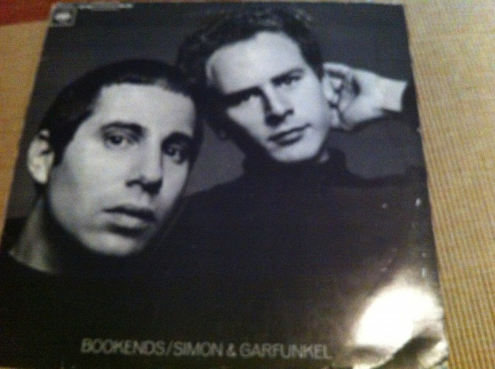 Simon and Garfunkel Bookends 1968 disc vinyl lp muzica folk pop rock CBS VG