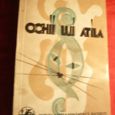 Gr.Patriciu - Ochii lui Atila - Prima Ed. 1937 Nuvele -Ed.Cartea Romaneasca
