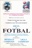 Program meci fotbal COMPEXIN(div.D) - COMPEXIN (Liga I PRAHOVA)15.06.2001