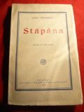 Caton Theodorian - Stapana -Prima Ed. 1926 -Ed.Casa Scoalelor