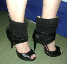 Sandale Platforme/Pantofi gen cizme , Eleganti &amp;quot; Atmosphere &amp;quot; 39 foto