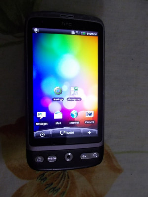 HTC DESIRE PB99200 A8181 se vinde fara baterie . foto