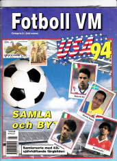 Album stickere Figurine Panini - WORLD CUP SUA`94(echipa Romaniei completa) foto