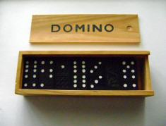 VINTAGE_JOC DOMINO complet foto