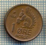 5740 MONEDA - NORVEGIA (NORGE) - 1 ORE - ANUL 1966 -starea care se vede