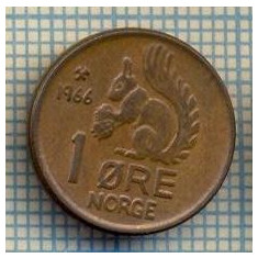 5740 MONEDA - NORVEGIA (NORGE) - 1 ORE - ANUL 1966 -starea care se vede